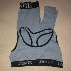 Lounge set leggings and sports bra